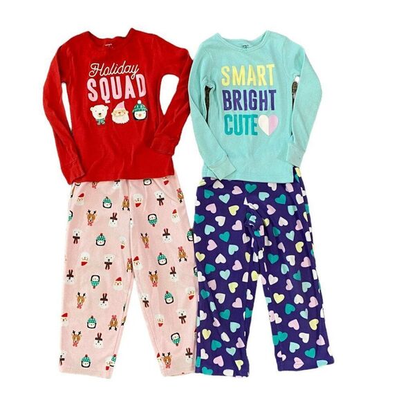 Carter's Girls Pajamas Size 5 - Picture 1 of 5